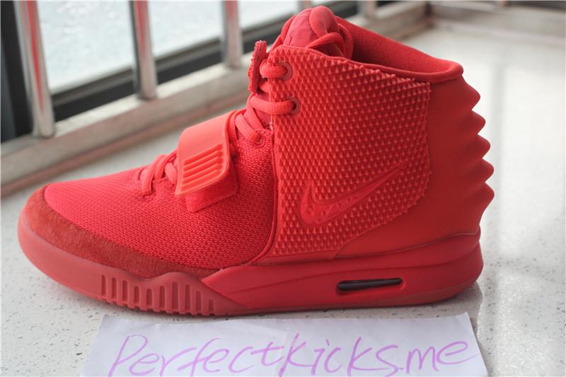 God Air Yeezy 2 Red October Real materials Limited pairs